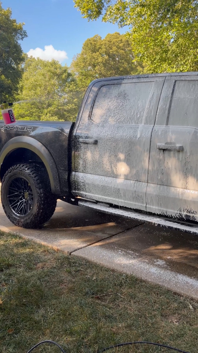 Exterior car wash and detail